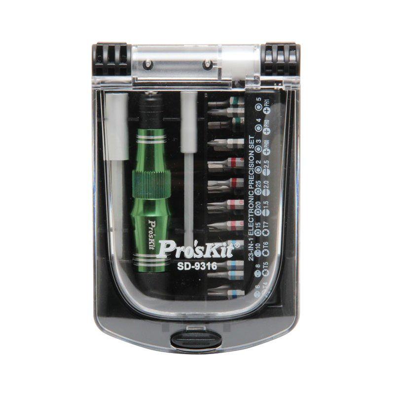 Отвертка с набором бит Pro'sKit SD-9316 - фото 4 Отвертка с набором бит Pro'sKit SD-9316 - фото 4
