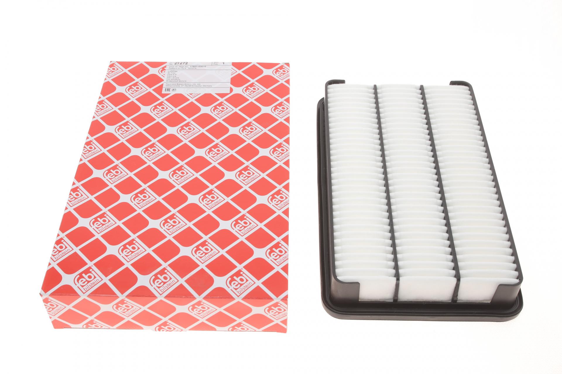 Фильтр воздушный FEBI BILSTEIN для Toyota Camry/Celica/Avalon 1,8-3,0i 91-03/Lexus RX300 3,0 24V 98-08- (27272)