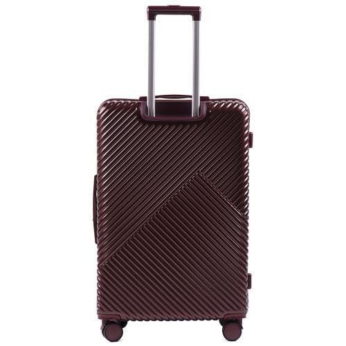 Валіза пластикова Wings WN01 велика Бордовий - фото 3