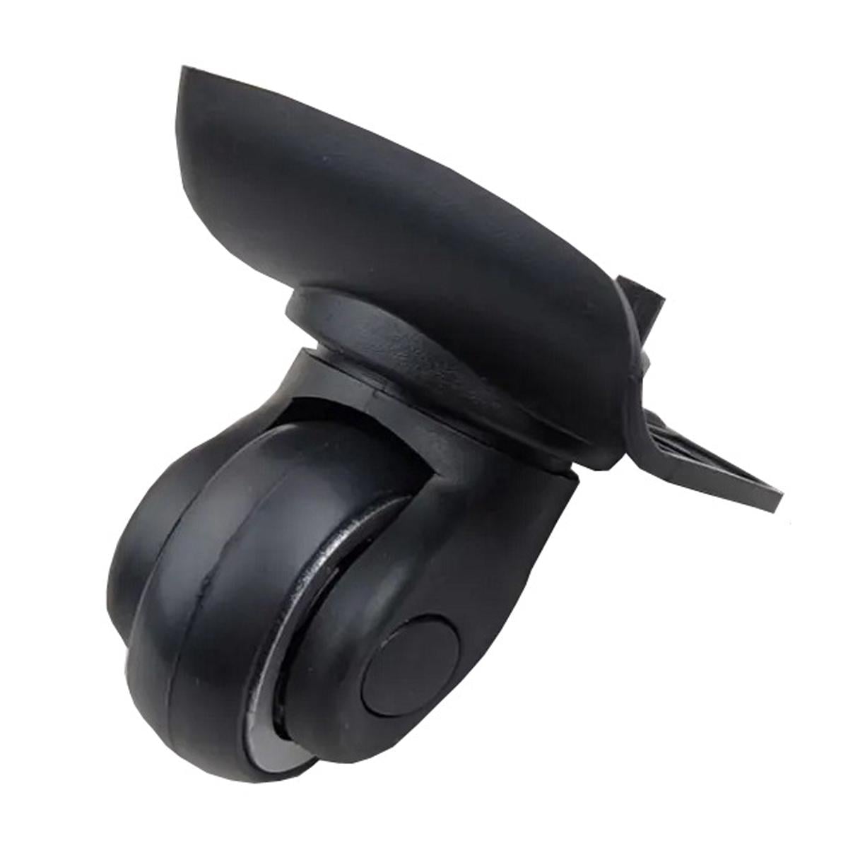 Колесо для чемодана тканевого WINGS 4 колесного переднее правое Черный (Wh97774)