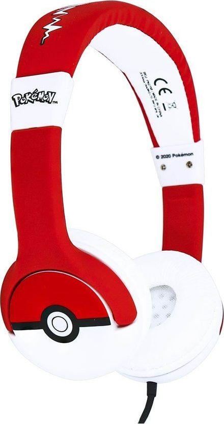 Навушники без мікрофону OTL Kids Pokemon Pokeball (547476)