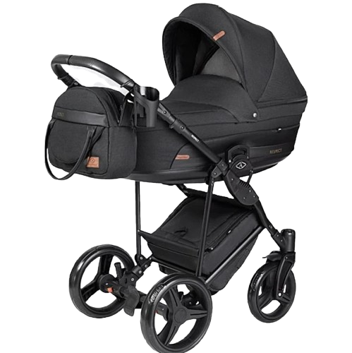 Коляска Angelini Respect Чорний (25157238) - фото 1 Коляска Angelini Respect Чорний (25157238) - фото 1