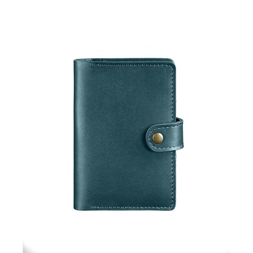 Обложка кожаная для паспорта 3.0 Зеленый (A-026578)