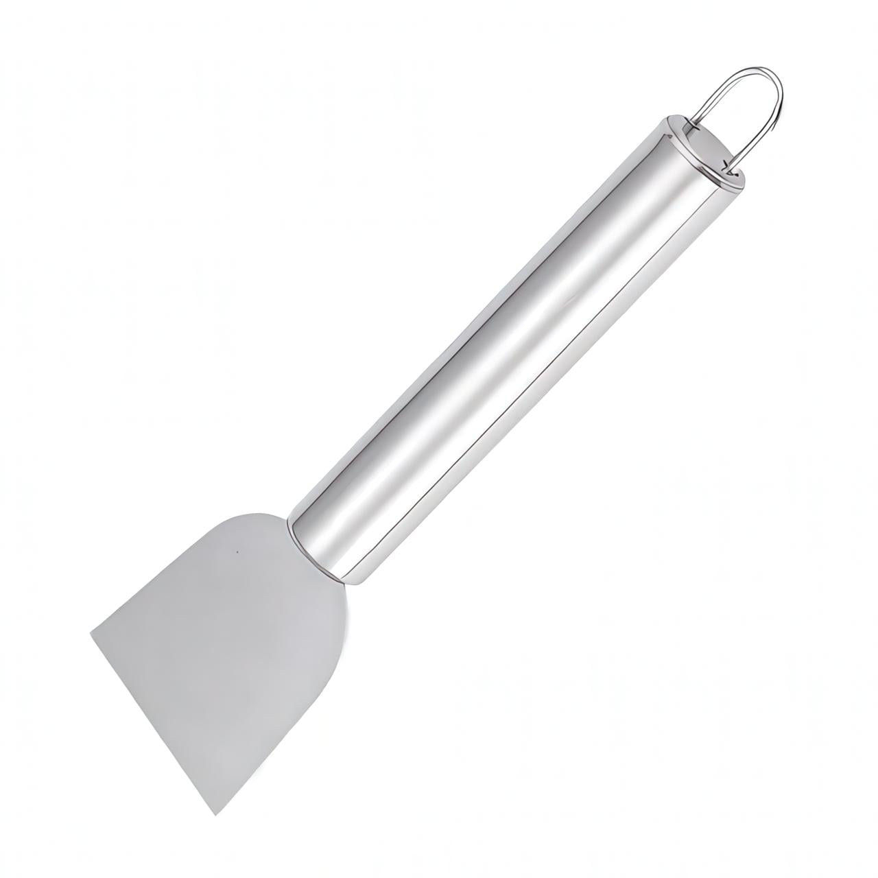 Скребок кухонний з нержавіючої для плити/духовки/скла та кераміки