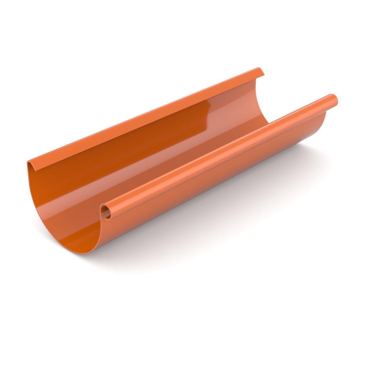 Желоб желоб Bryza водосточный 125 мм Кирпичный (8004)