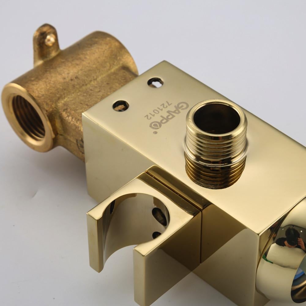 Душ гигиенический GAPPO G7207-3 Золото - фото 4 Душ гигиенический GAPPO G7207-3 Золото - фото 4