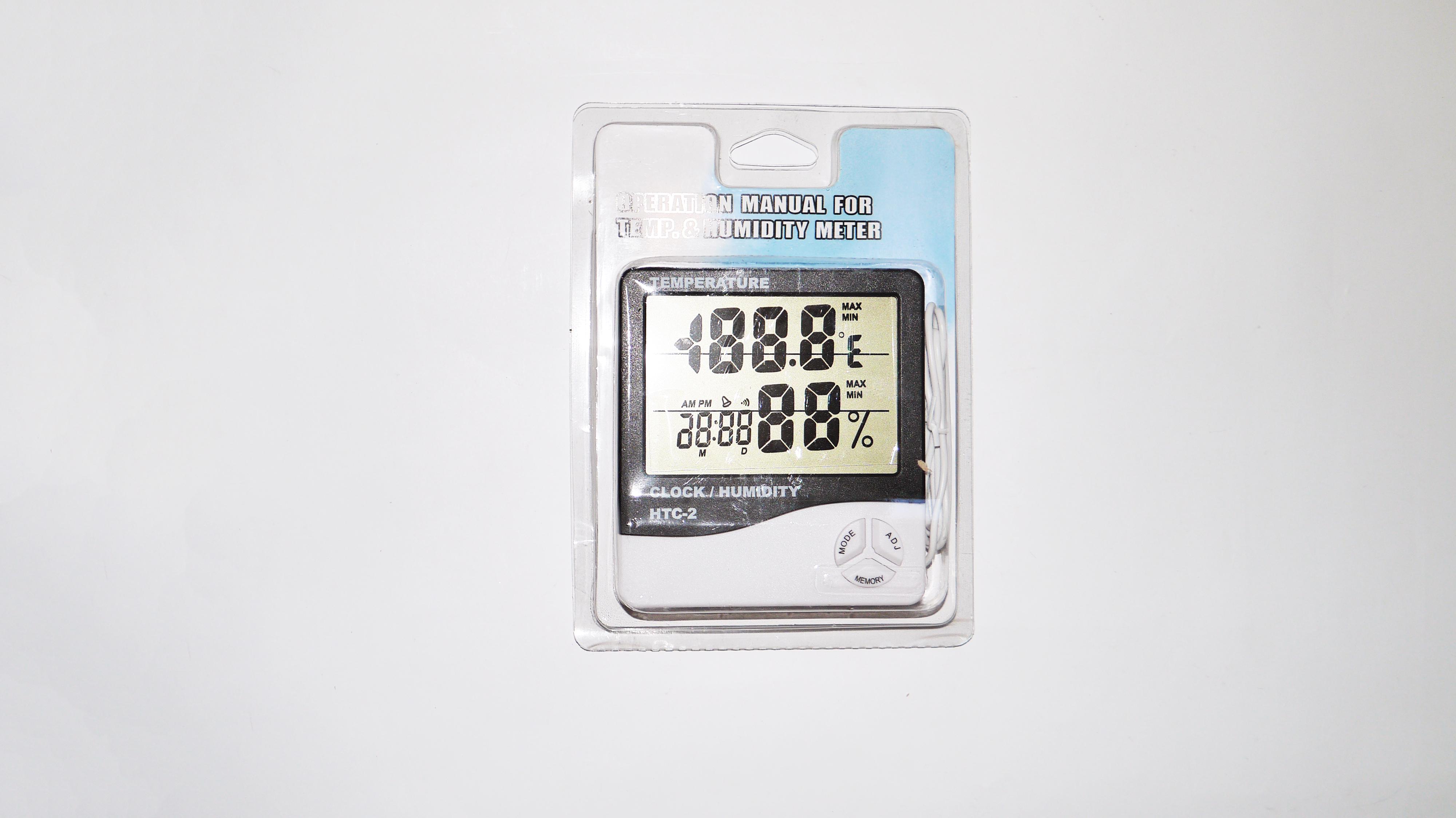 Термометр цифровой HTC-2 с выносным датчиком температуры Белый - фото 3 Термометр цифровой HTC-2 с выносным датчиком температуры Белый - фото 3