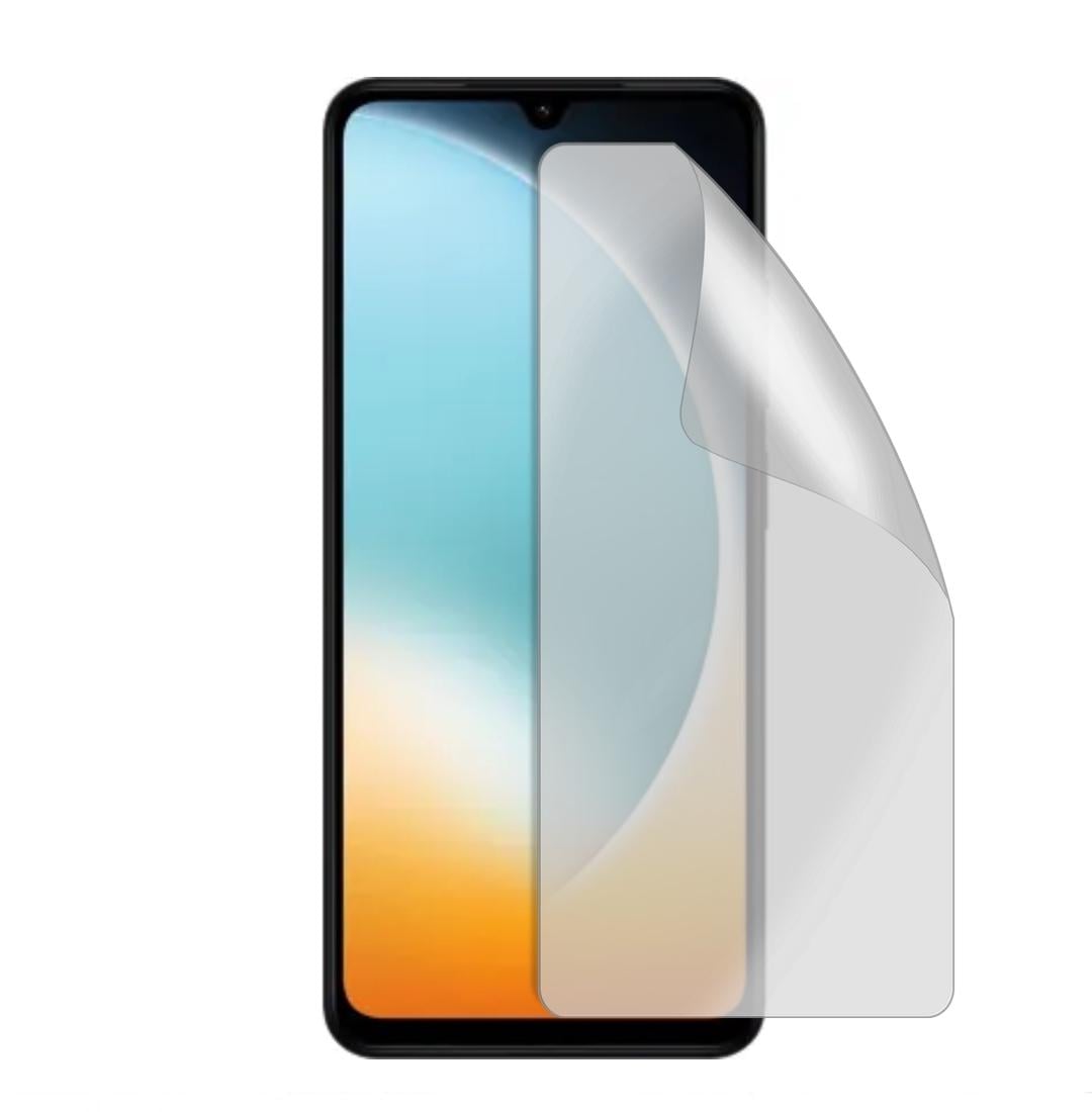 Защитная гидрогелевая глянцевая пленка Антишпигун на экран смартфона Xiaomi Poco C71 (HF-AC02SNG-003-250)