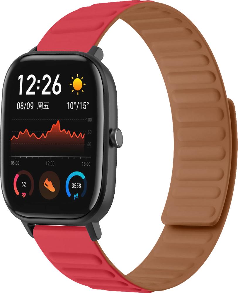Ремешок Magneter для Amazfit GTS Red (26625-2D) Ремешок Magneter для Amazfit GTS Red (26625-2D)