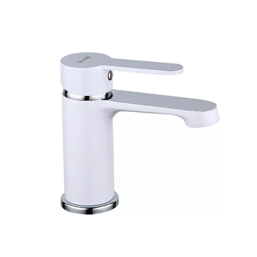 Смеситель для умывальника Frap F1041 Белый/Хром (F1041)