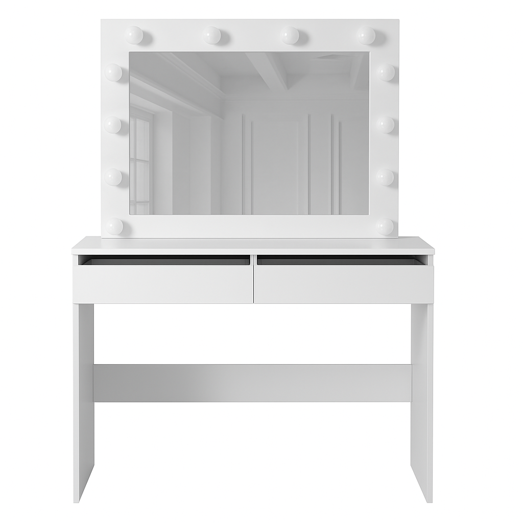 Столик туалетний LofTerno Head Malta 940х430х1400 Білий діамант (TB32010100000)