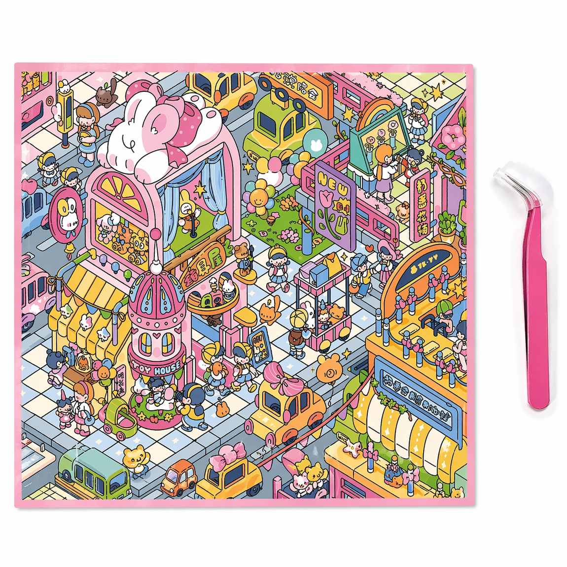 Набір творчий Румбокс Після школи в Молочному містечку DIY XXL 27x19 см (222)