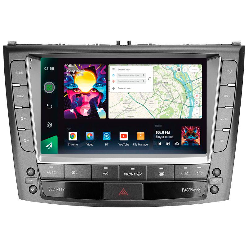 Магнитола штатная Sigma PRO 10464 4/64 GB Lexus IS250 XE20 Lp 2005-2013 10" L2 (AR-78660)