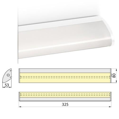 Светильник аккумуляторный Brilum AVRA 8 LED 2AH Белый - фото 7