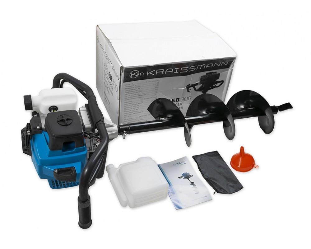 Мотобур KRAISSMANN 681 EB 300 без шнека в комплекте