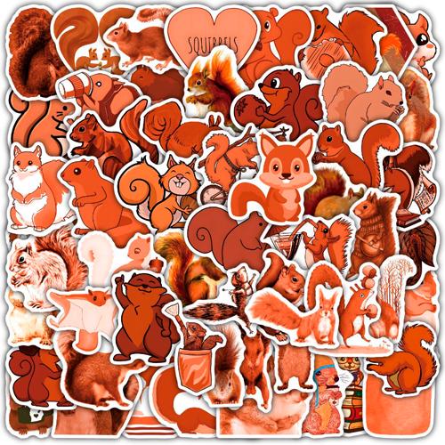 Набір наклейок Білочки Squirrels 50 шт.