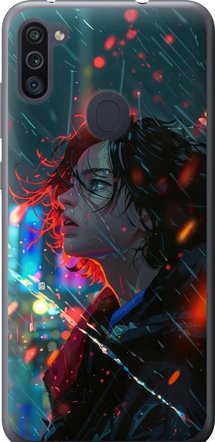 Чохол на Samsung Galaxy A11 A115F Нічні вогні (6096t-2012-42517)