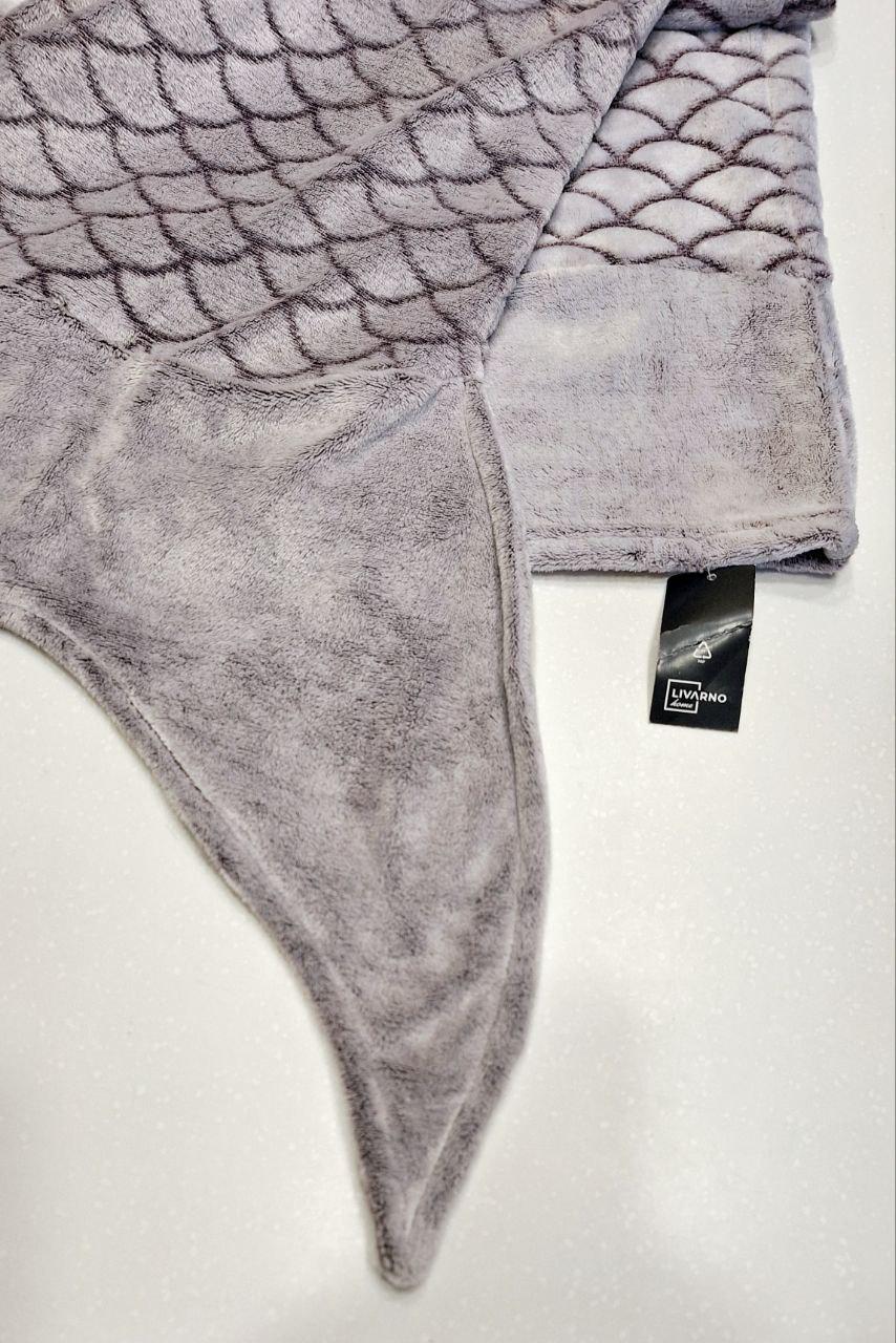 Плед-русалка детская Лусочка Livarno Home Сиреневый (1070) (1070) - фото 4 Плед-русалка детская Лусочка Livarno Home Сиреневый (1070) (1070) - фото 4