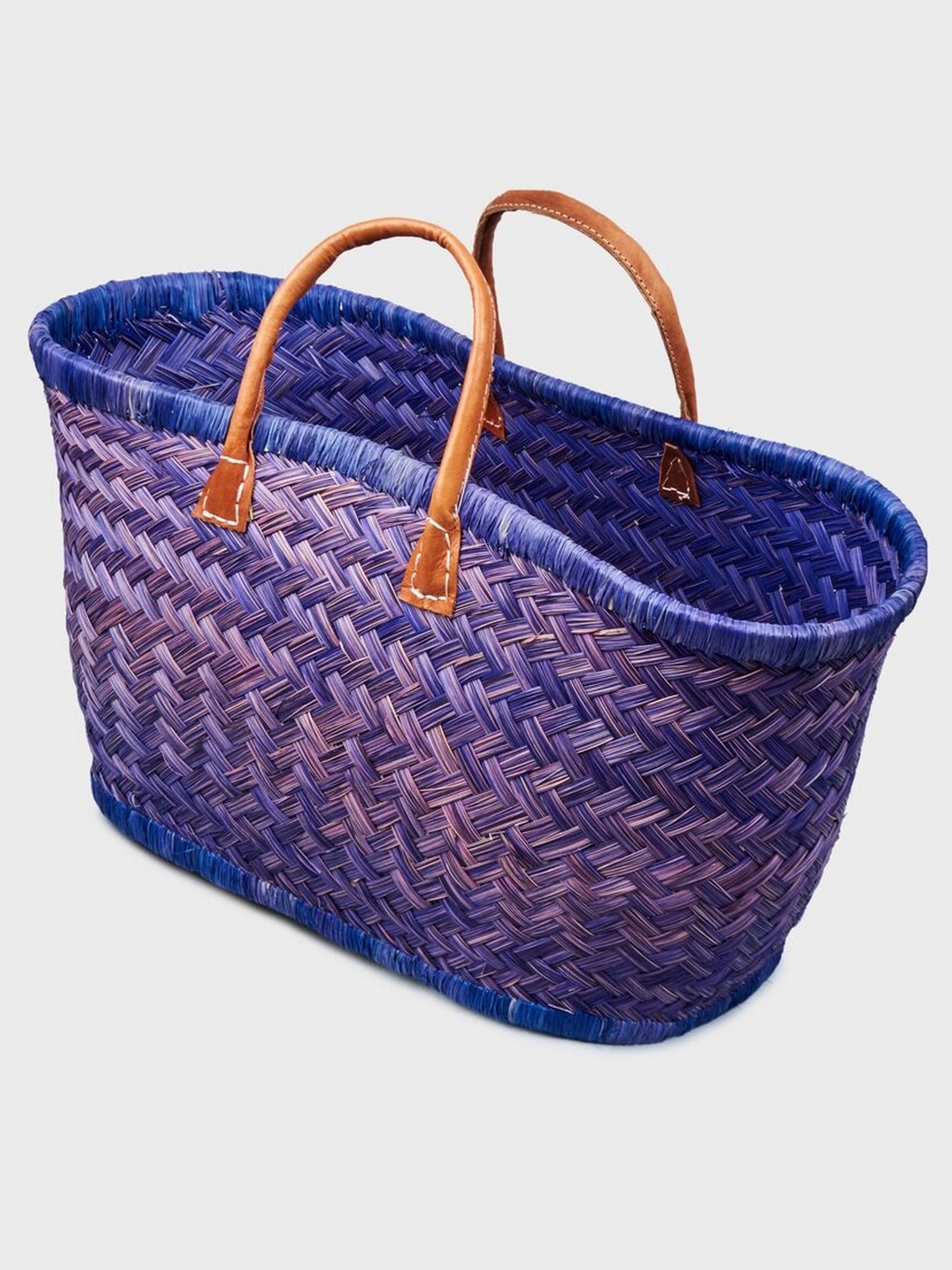 Пляжна сумка LE COMTOUR DE LA PLAGE Aravola BM_Plain_213 Синій - фото 2 Пляжна сумка LE COMTOUR DE LA PLAGE Aravola BM_Plain_213 Синій - фото 2