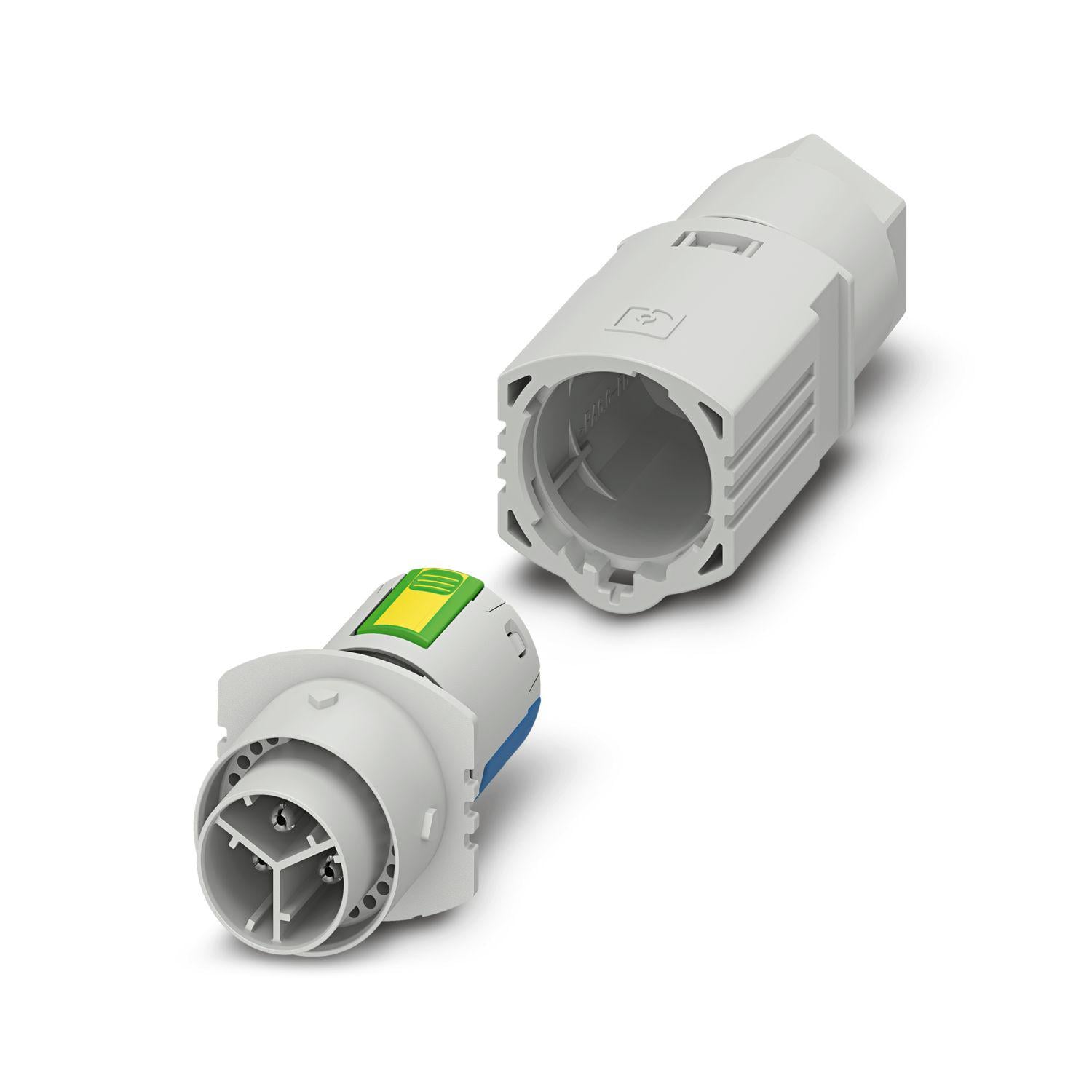 Кабельный штекерный соединитель Phoenix Contact IPD P 3P2,5 M GY 0,5 мм2-2,5 мм2 500V 20A (1088671)
