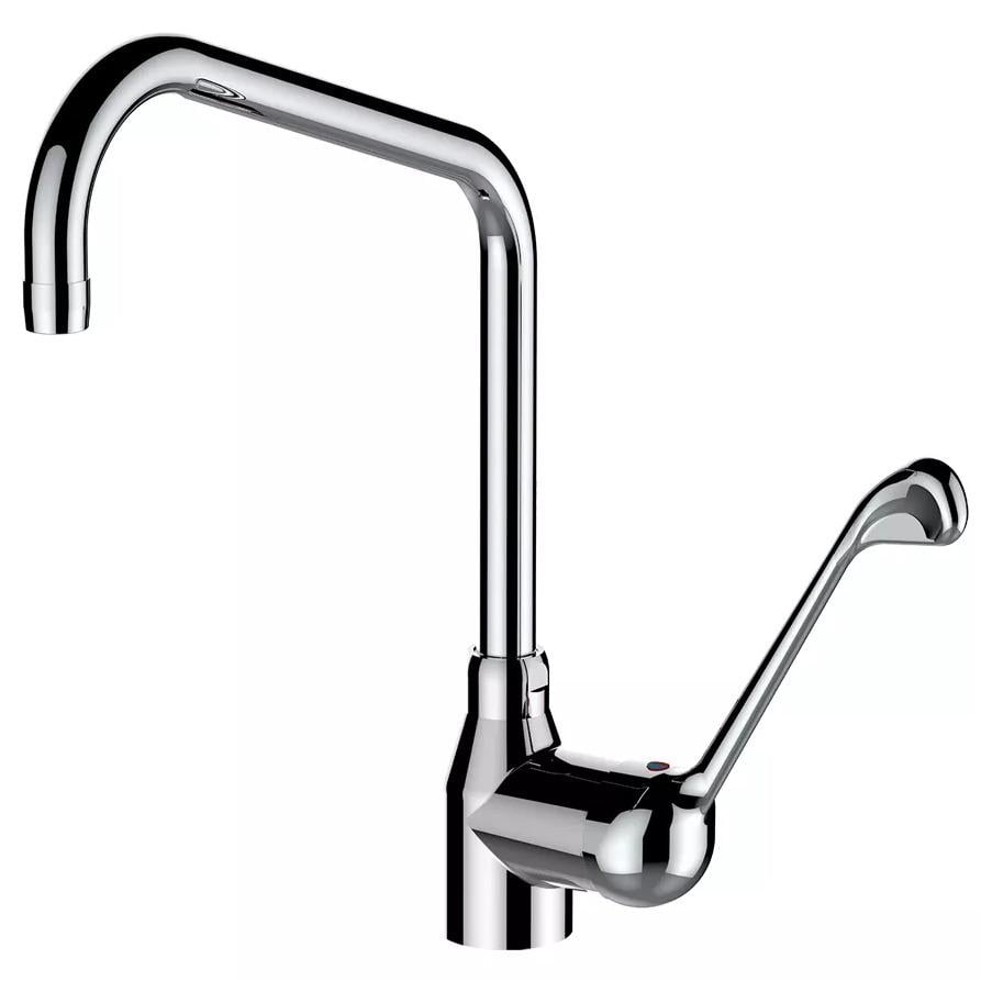 Змішувач для умивальника PRESTO CHEF 70834 ліктьовий Хром (200218)