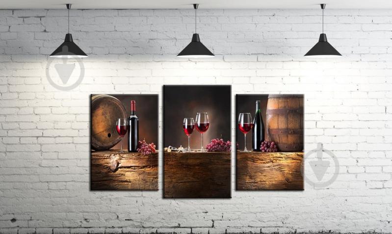 Модульная картина на холсте ProfART SM3-d247 100 х 53 см Винный погреб (hub_BcyO31444) Модульная картина на холсте ProfART SM3-d247 100 х 53 см Винный погреб (hub_BcyO31444)