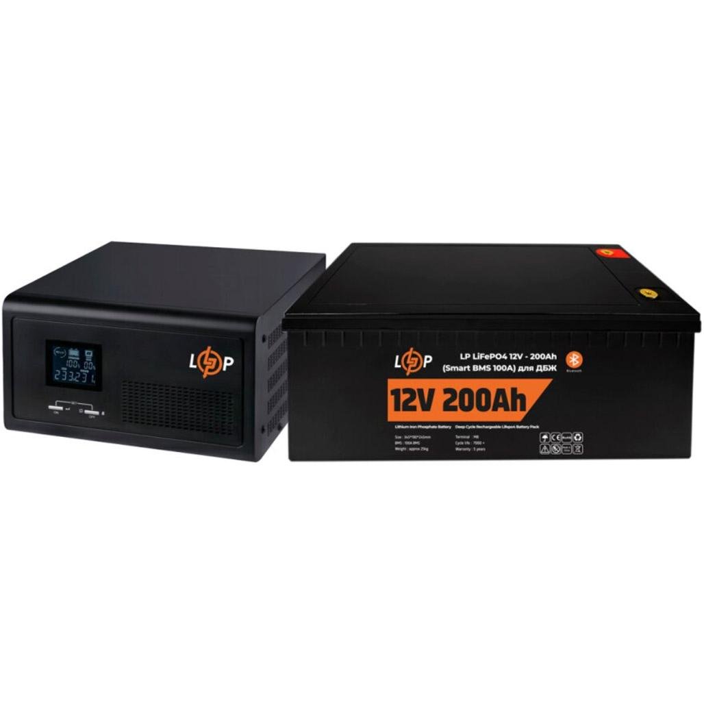 Источник бесперебойного питания LogicPower 1000VA и LiFePO4 2560Wh (20482)