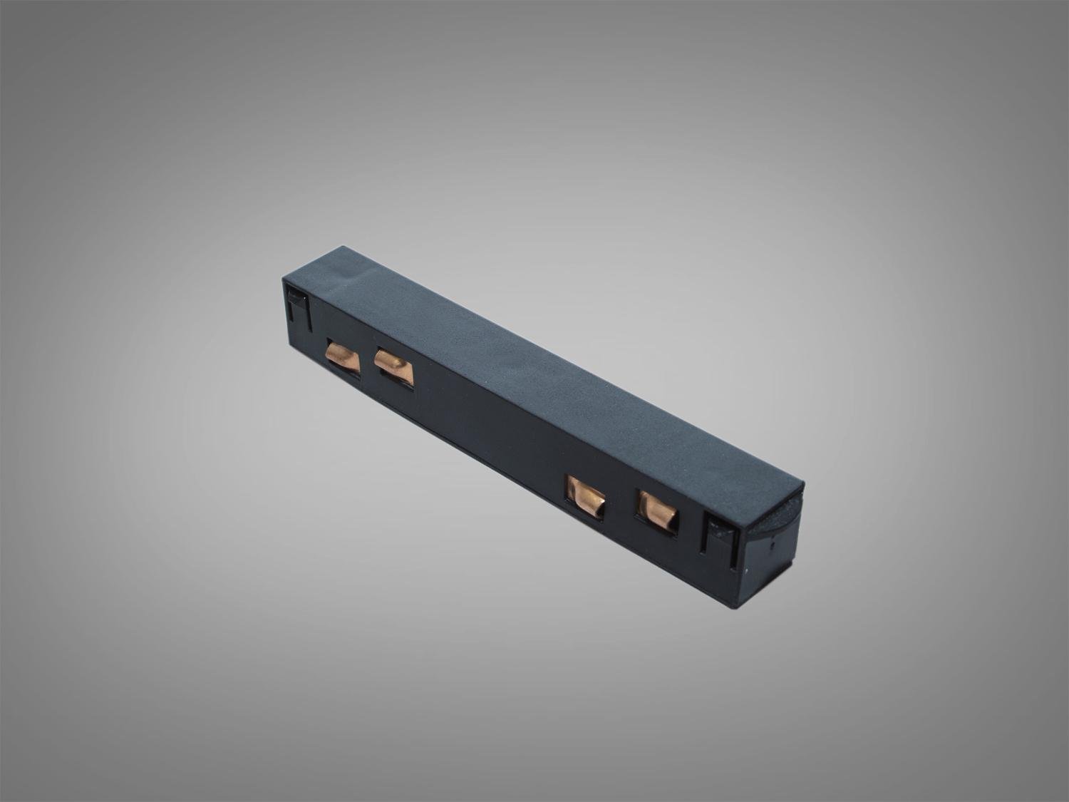 Прямой соединитель питания для магнитной трековой системы (QY-STARIGHT JOINT BK)