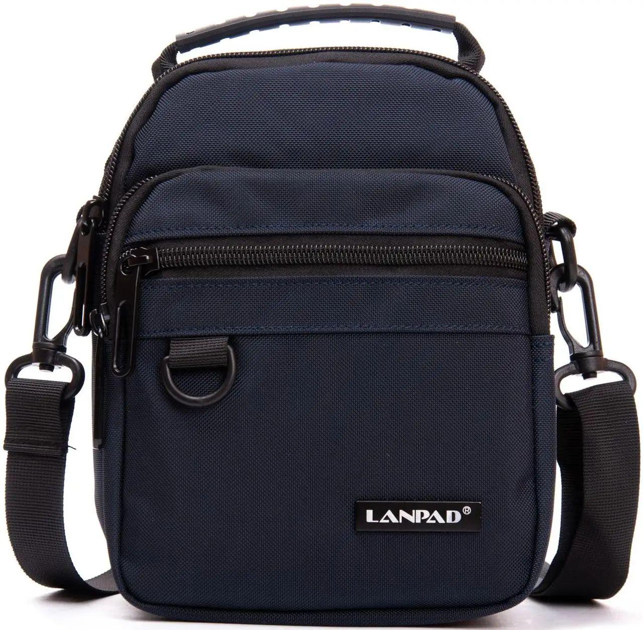 Сумка на плече Lanpad чоловіча Синій (LAN82078 blue)