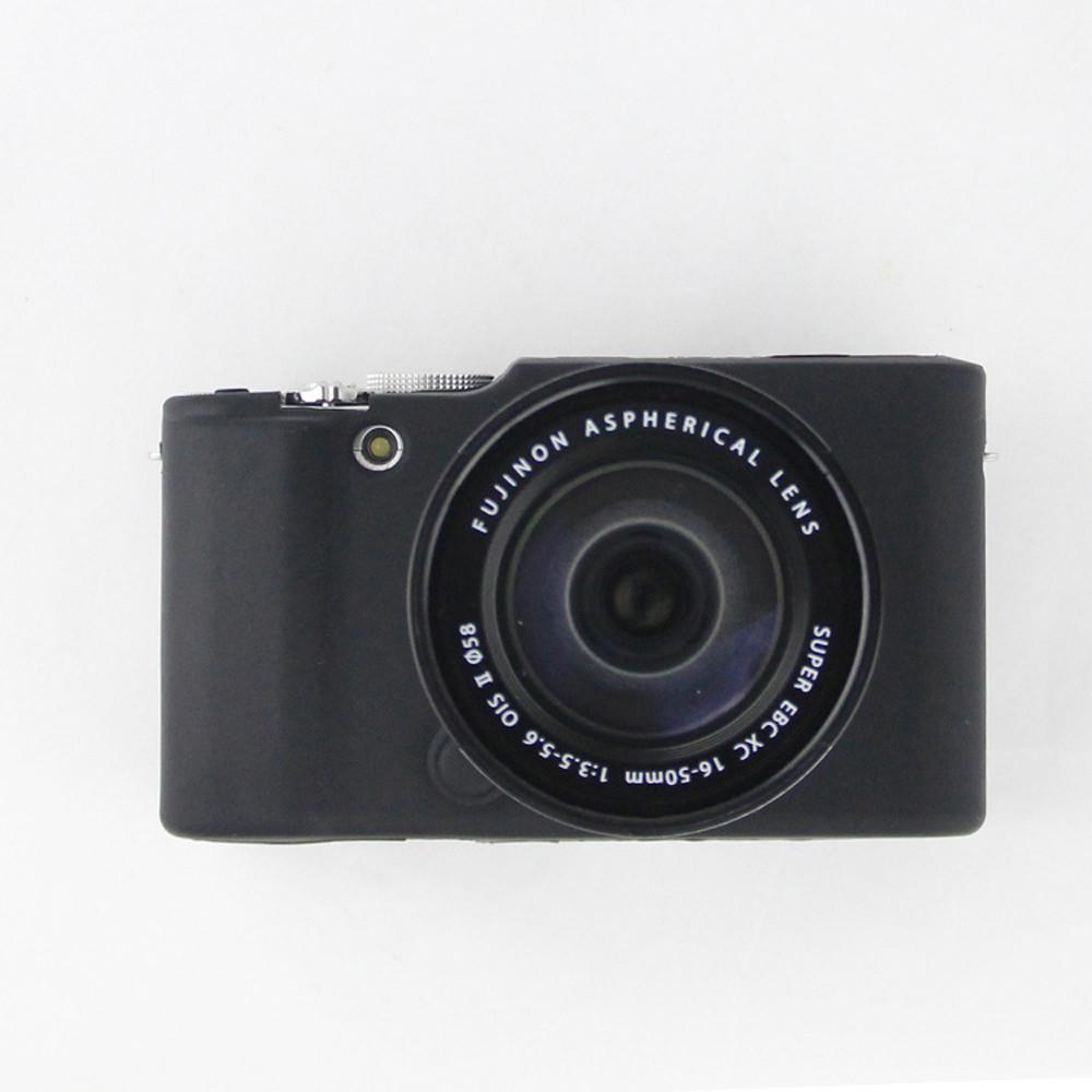 Чехол защитный силиконовый для фотоаппаратов FujiFilm XA2 XA1 XM1 XM2 Черный