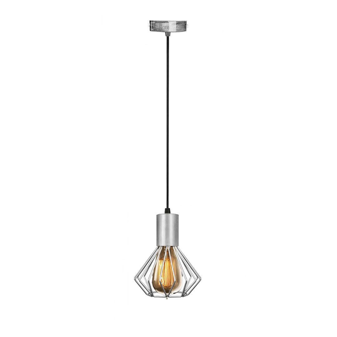 Светильник лофт MSK Electric Diadem подвесной Хром NL 2215 CR
