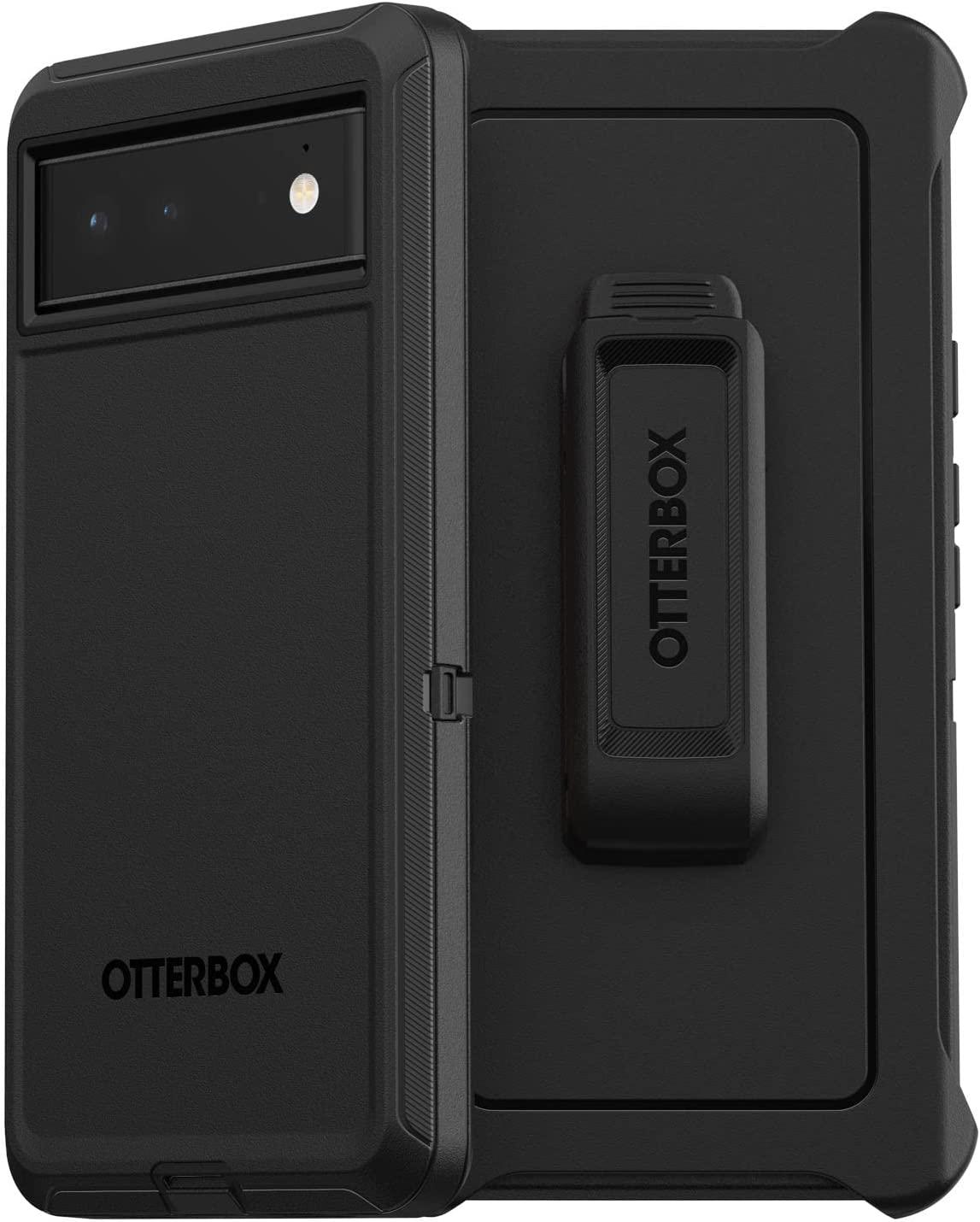 Чехол противоударный с клипсой OtterBox Defender 77-84007 для Google Pixel 6 (6.4") Black Чехол противоударный с клипсой OtterBox Defender 77-84007 для Google Pixel 6 (6.4") Black