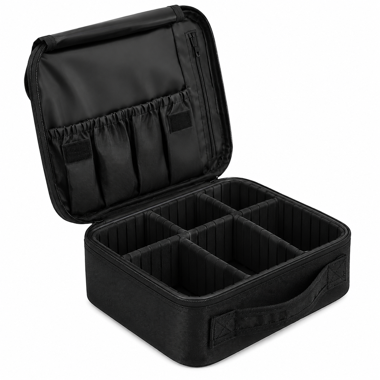 Дорожный органайзер для косметики 26x23x10 см Черный (OKR1-2)