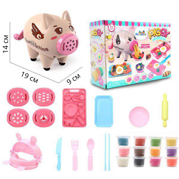 Набор для лепки Поросенок (L00001-1) - фото 8 Набор для лепки Поросенок (L00001-1) - фото 8