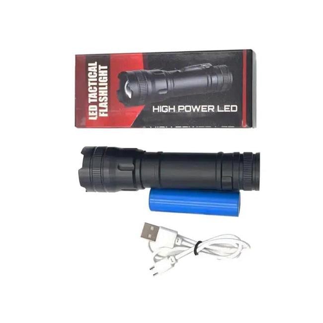 Фонарь ручной аккумуляторный BL-825-P50 Черный