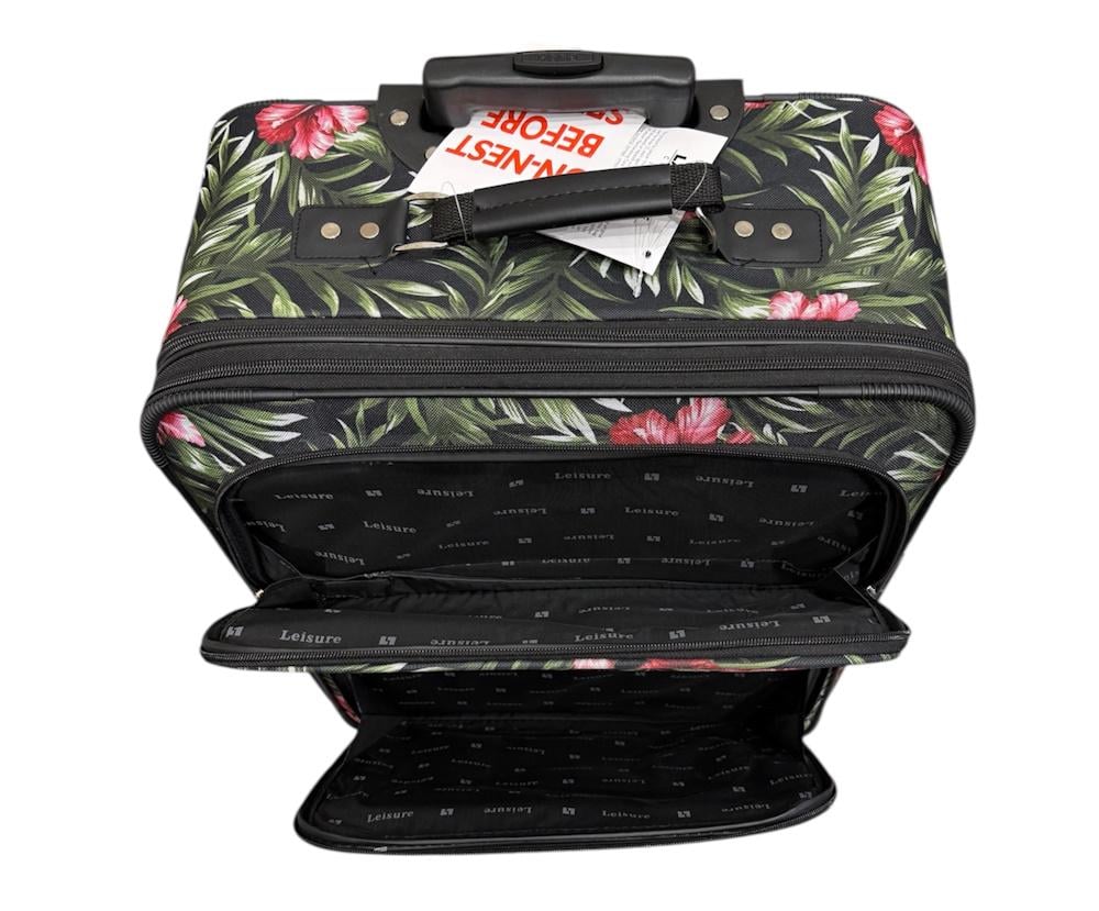 Чемодан средний Leisure JB4004 полиэстер M Разноцветный - фото 4