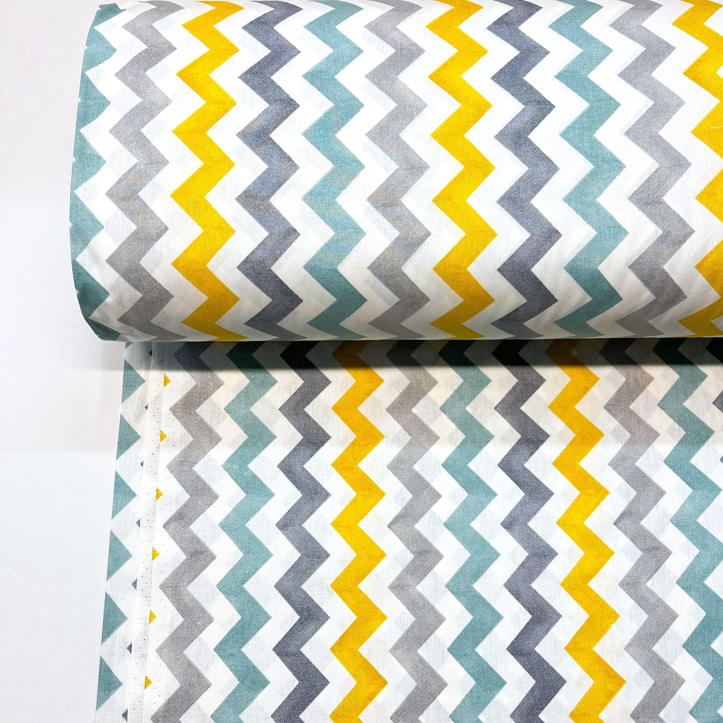 Ткань для постельного белья ранфорс Зигзаг 240 см (9/23666/30 02301)