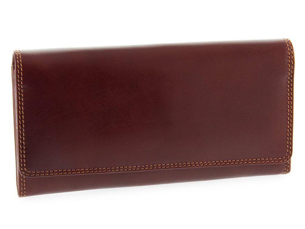Кошелек женский кожаный Visconti MZ10 Florence IT BRN