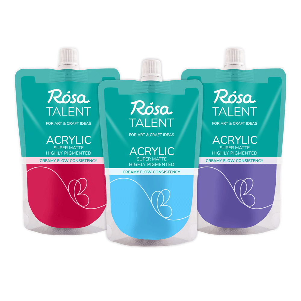 Акриловая краска Rosa Talent 200 мл 01 Белая (Az1-4823098548973) Акриловая краска Rosa Talent 200 мл 01 Белая (Az1-4823098548973)