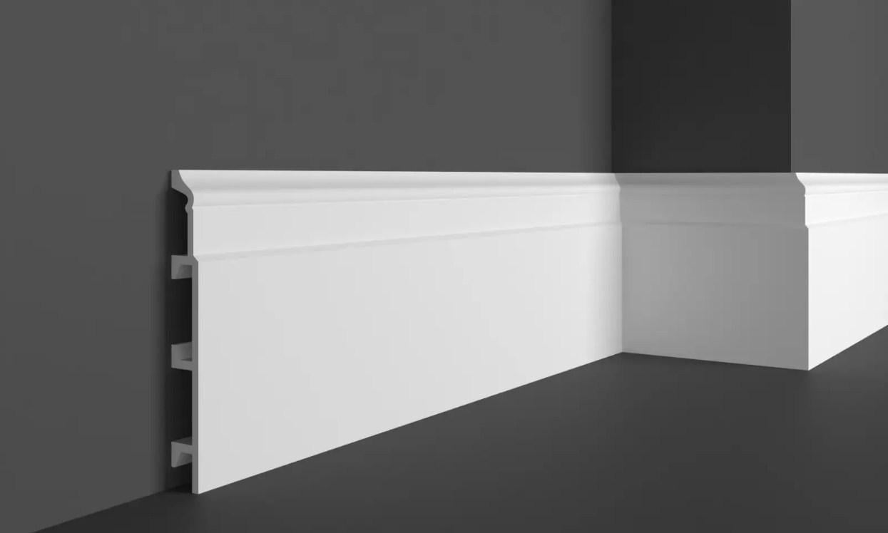 Плинтус напольный с гладким профилем Grand decor HCR 510 2 м