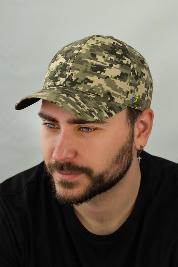 Бейсболка Braxton мужская патриотическая Пиксель (1512)