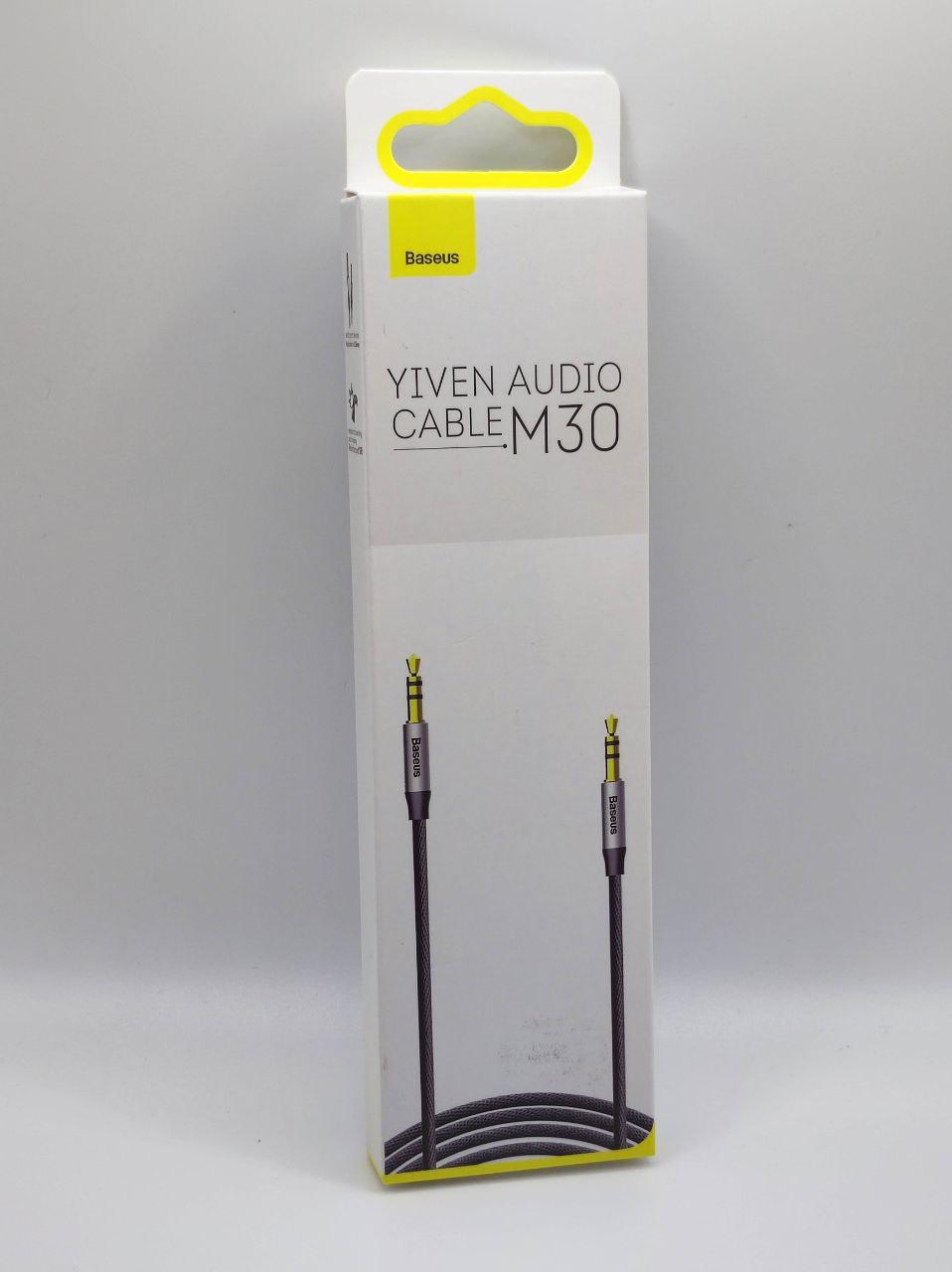 Аудіо-кабель Baseus Yiven AUX 3.5 to AUX 3.5 Audio Cable M30