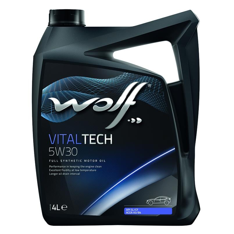 Масло моторное Wolf Vitaltech 5W30 4 л