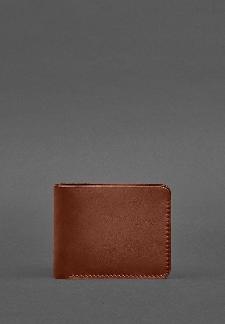 Портмоне кожаное 4.4 с зажимом Светло-коричневый (A-028026) - фото 4 Портмоне кожаное 4.4 с зажимом Светло-коричневый (A-028026) - фото 4