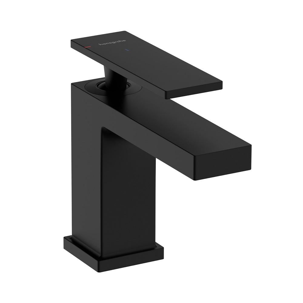 Смеситель для умывальника hansgrohe Tecturis E 80 CoolStart однорычажный Черный матовый (LM-73002670)