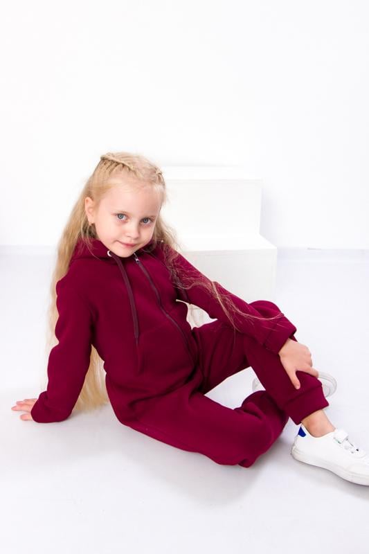 Комбинезон для девочки Носи свое 98 см Бордовый (6172-025-5-v39) Комбинезон для девочки Носи свое 98 см Бордовый (6172-025-5-v39)