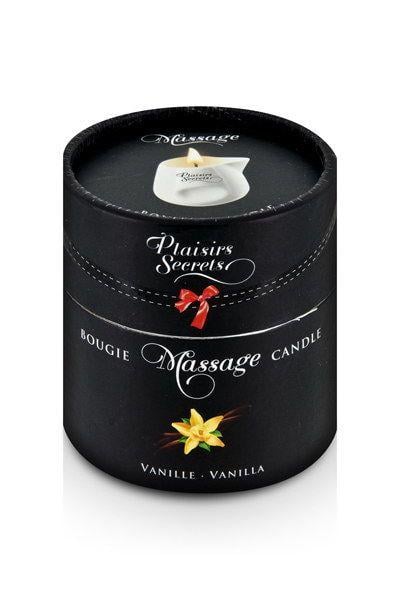 Массажная свеча Plaisirs Secrets Vanilla 80 мл