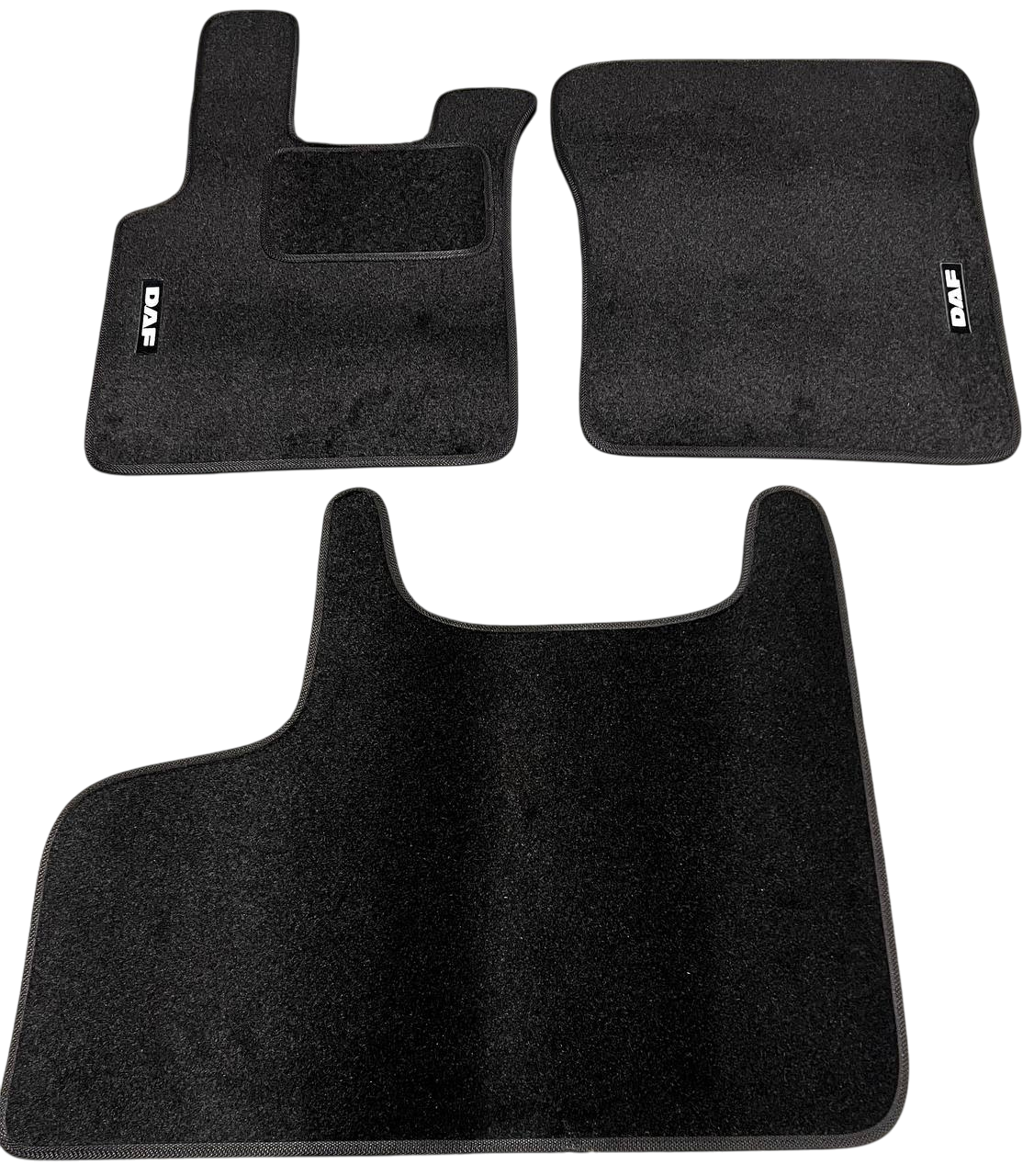 Коврики в салон ворсовые для DAF CF/85 2002-2012 3 шт. Черный (27326790)