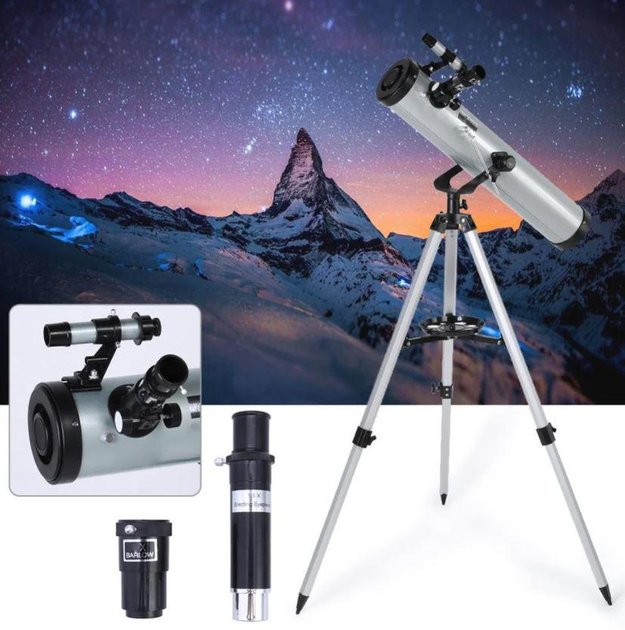 Телескоп зі штативом F70076 7924 5х24 76 мм F70076 7924 5х24 76 мм - фото 2 Телескоп зі штативом F70076 7924 5х24 76 мм F70076 7924 5х24 76 мм - фото 2