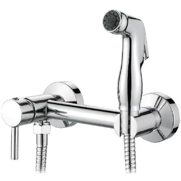 Смеситель настенный Zerix LR5398-6 с гигиеническим душем (ZX4736)